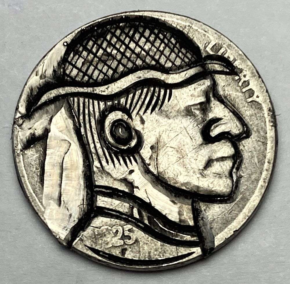 Hobo Nickel: Winner shall receive the exact coin shown here. (RR/B)