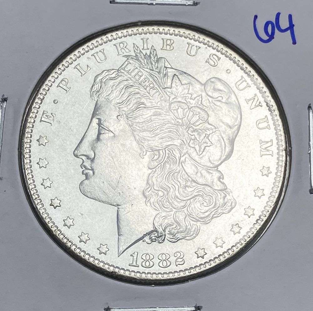 1882-O Morgan Silver Dollar MS64 (1 of 2)