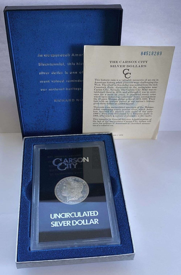 1884-CC Morgan Silver Dollar MS65 PL GSA (1 of 6)