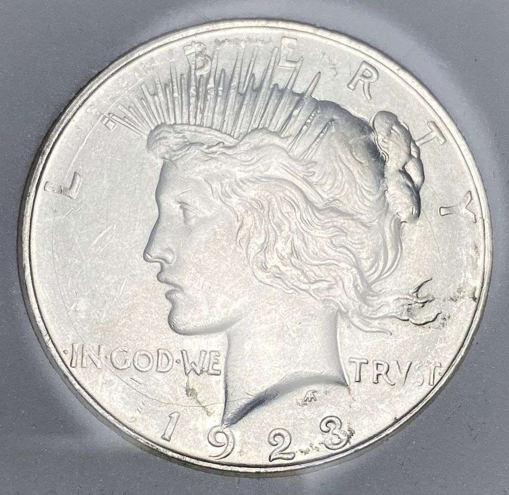1923-D Peace Silver Dollar MS65 (1 of 4)