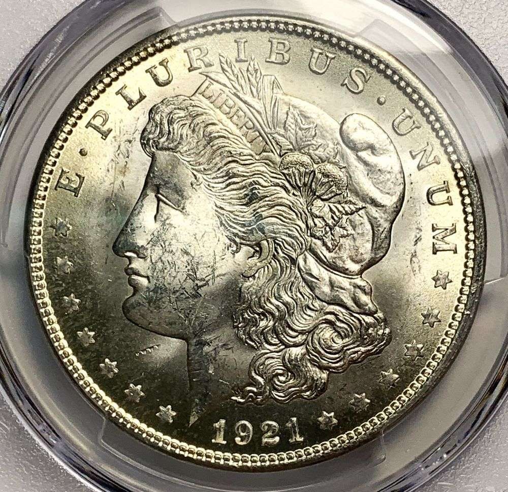 1921 Morgan Silver Dollar PCGS MS64 (1 of 4)