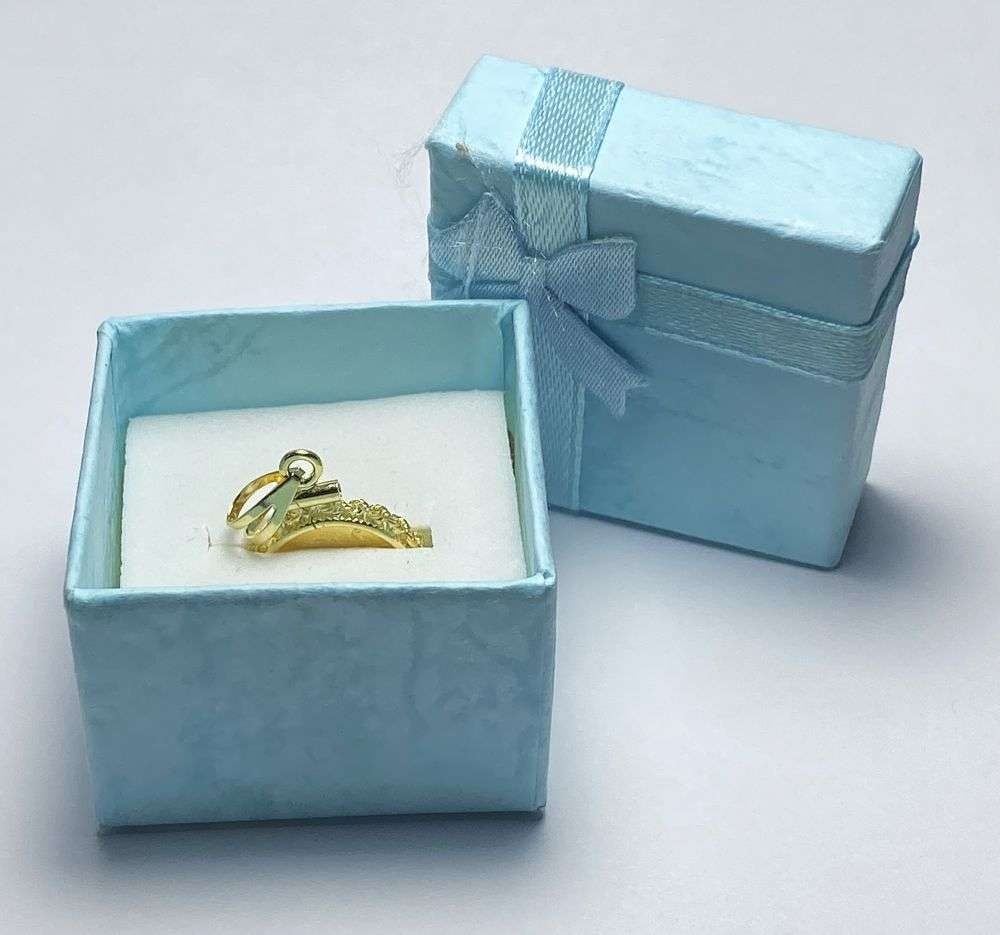 1986 Republic of Singapore 5 Singold 1/20th ozt .9999 Gold W/ 14k Gold Bezel (1 of 4)