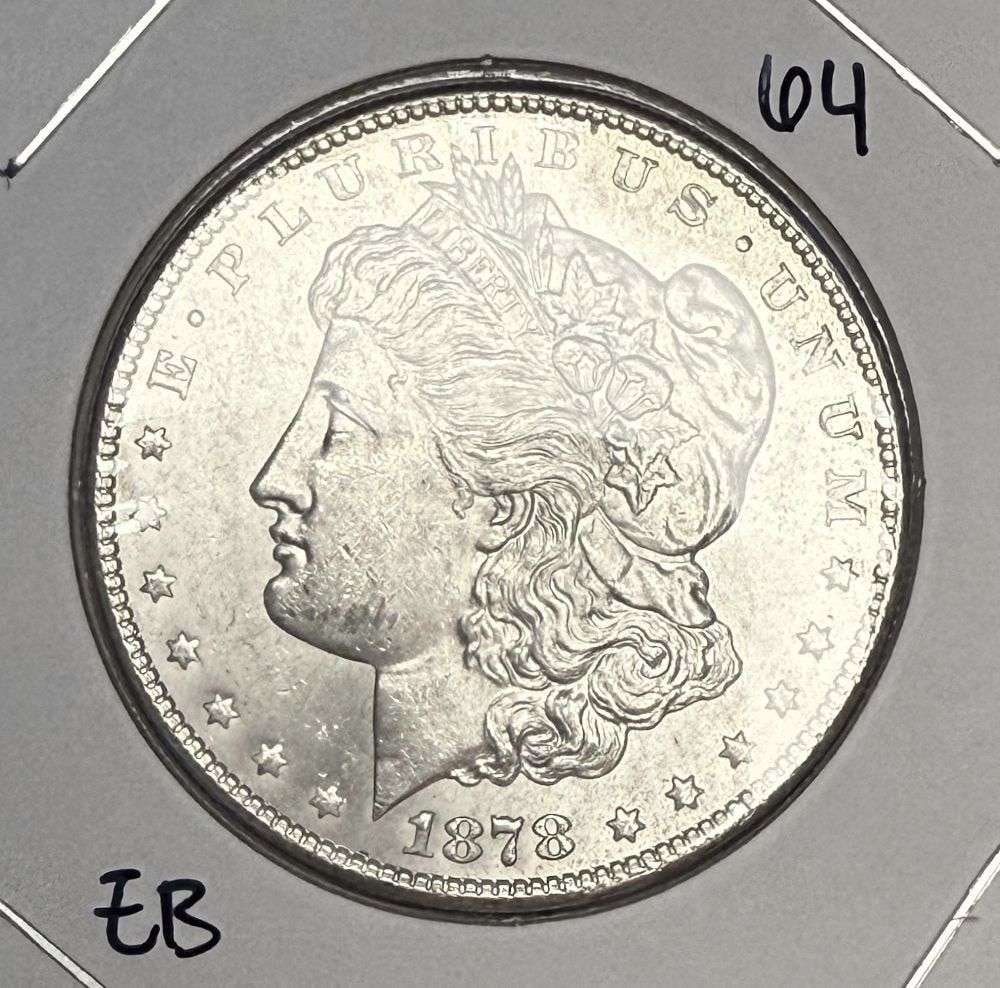 1878-S Morgan Silver Dollar MS64 (1 of 2)