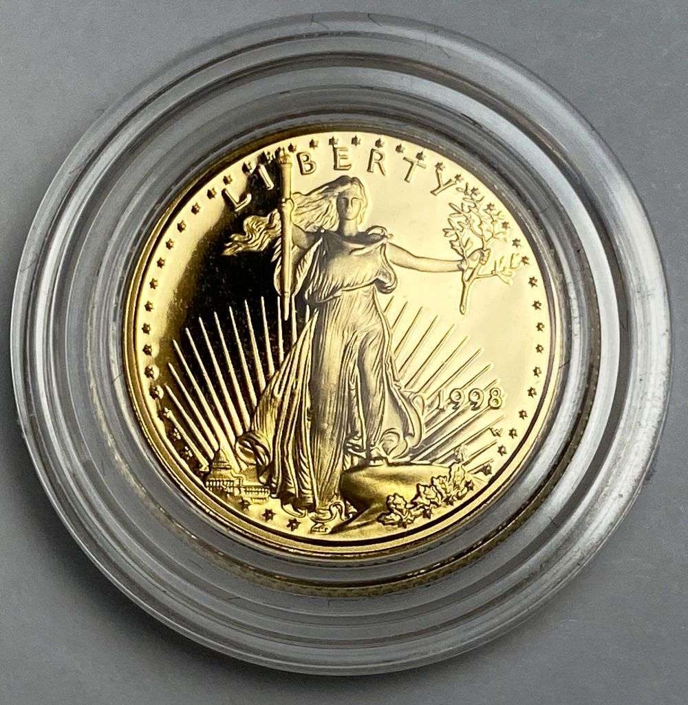 1998 American $5 Gold Eagle PF69 (1 of 2)