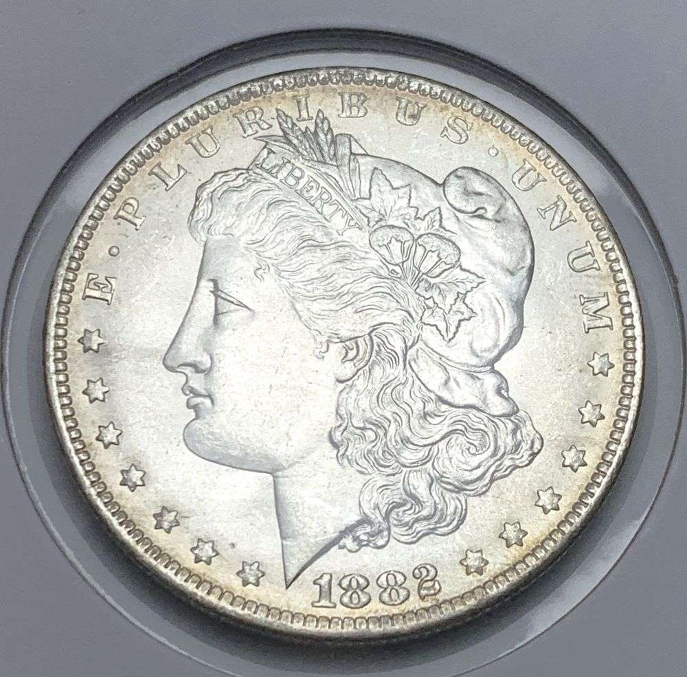 1882-O Morgan Silver Dollar MS64 (1 of 2)
