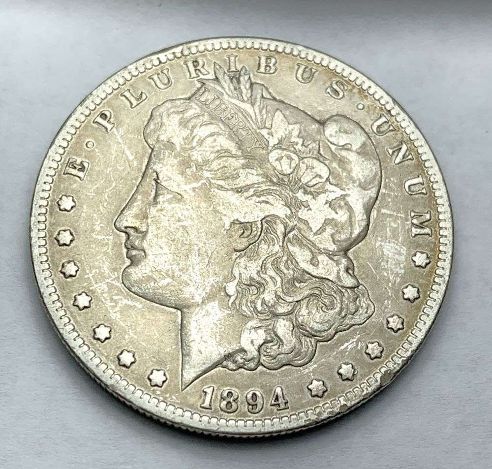 1894-S Morgan Silver Dollar VF (1 of 2)