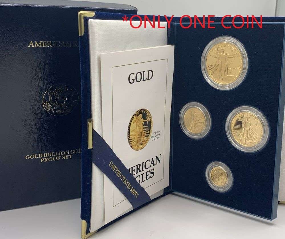 Last Minute! 1991-P American $25 Gold Eagle 1/2 ozt Proof (1 of 3)