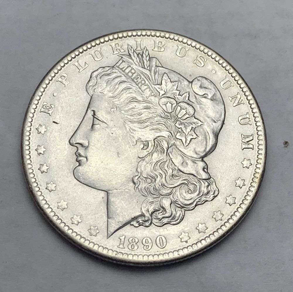 1890 Morgan Silver Dollar MS65 (1 of 3)