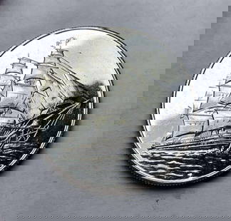 Ship 1 ozt .999 Silver Trade Unit: Winner shall receive the exact coin shown here. (BD/B)