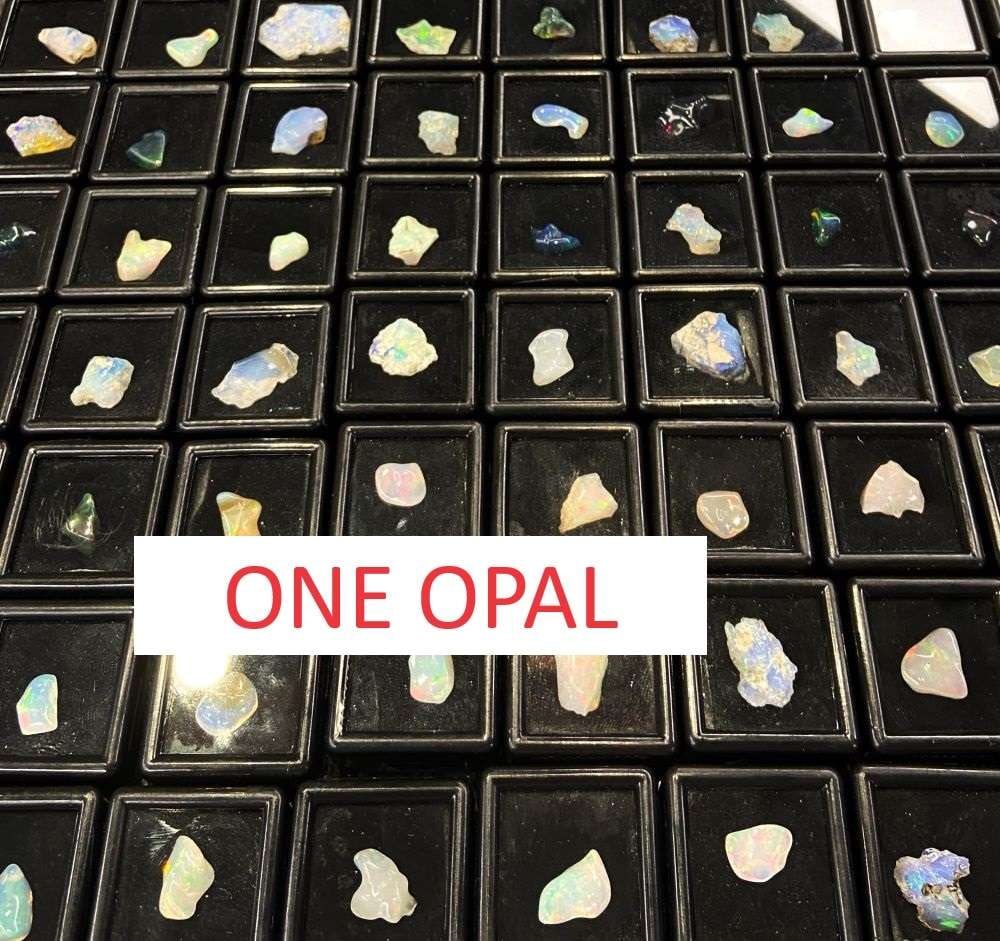 1.48 Carat Natural Vibrant Opal: Winner shall receive the exact item shown here. (BD/B)
