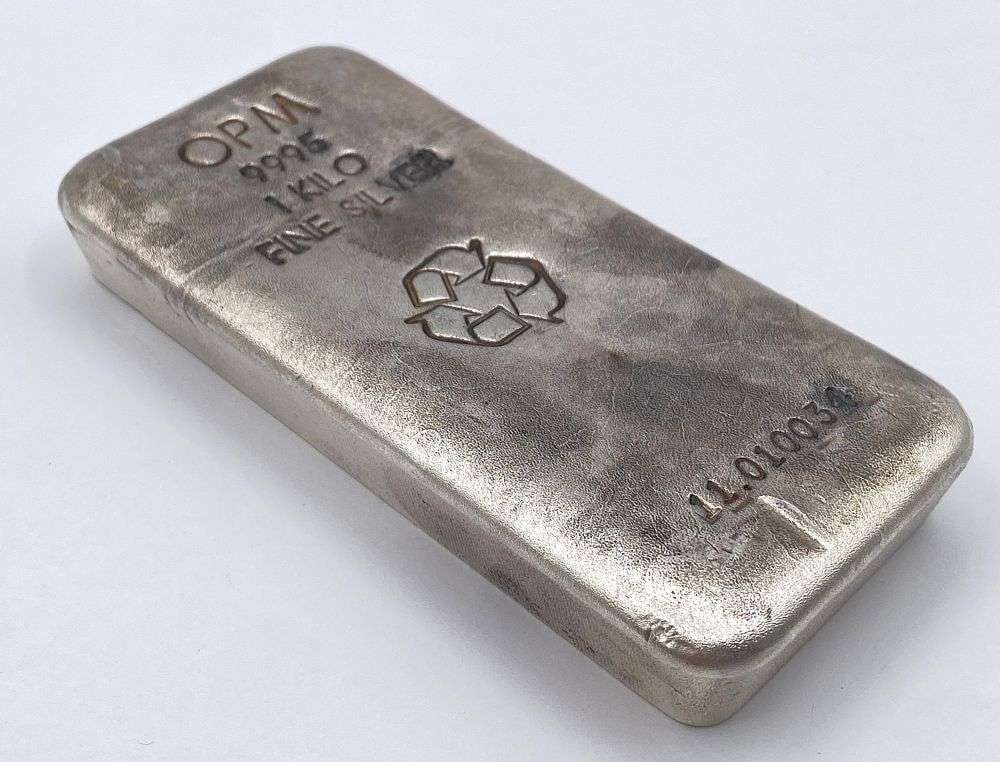 OPM 1 Kilo .999 Silver Bar (1 of 5)