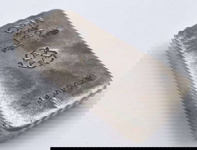 OPM 1 Kilo .999 Silver Bar: Winner shall receive the exact bar shown here. (RR/LLOF)