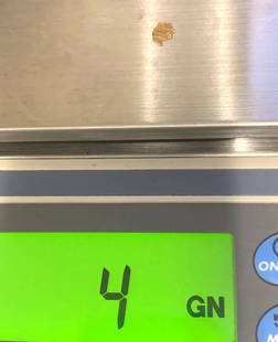 Gold Nugget 4 Grains: Winner shall receive the exact item shown here. (BD/B)