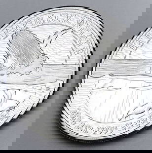 2023-P Australia $2 Humpback Whale 2 ozt .9999 Silver: Winner shall receive (1) coin precisely resembling the one shown here. (RR/TVC=OI)