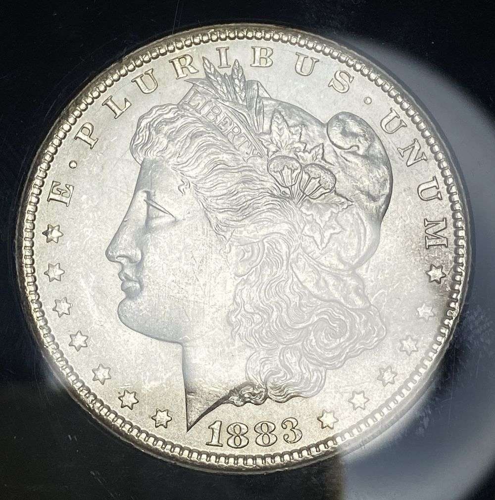 1883-CC Morgan Silver Dollar MS65 (1 of 4)