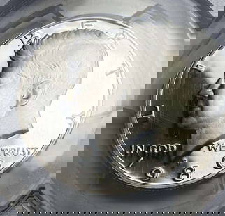 1980-S Kennedy Half Dollar PCGS PR69 DCAM: Winner shall receive the exact coin shown here. (RR)