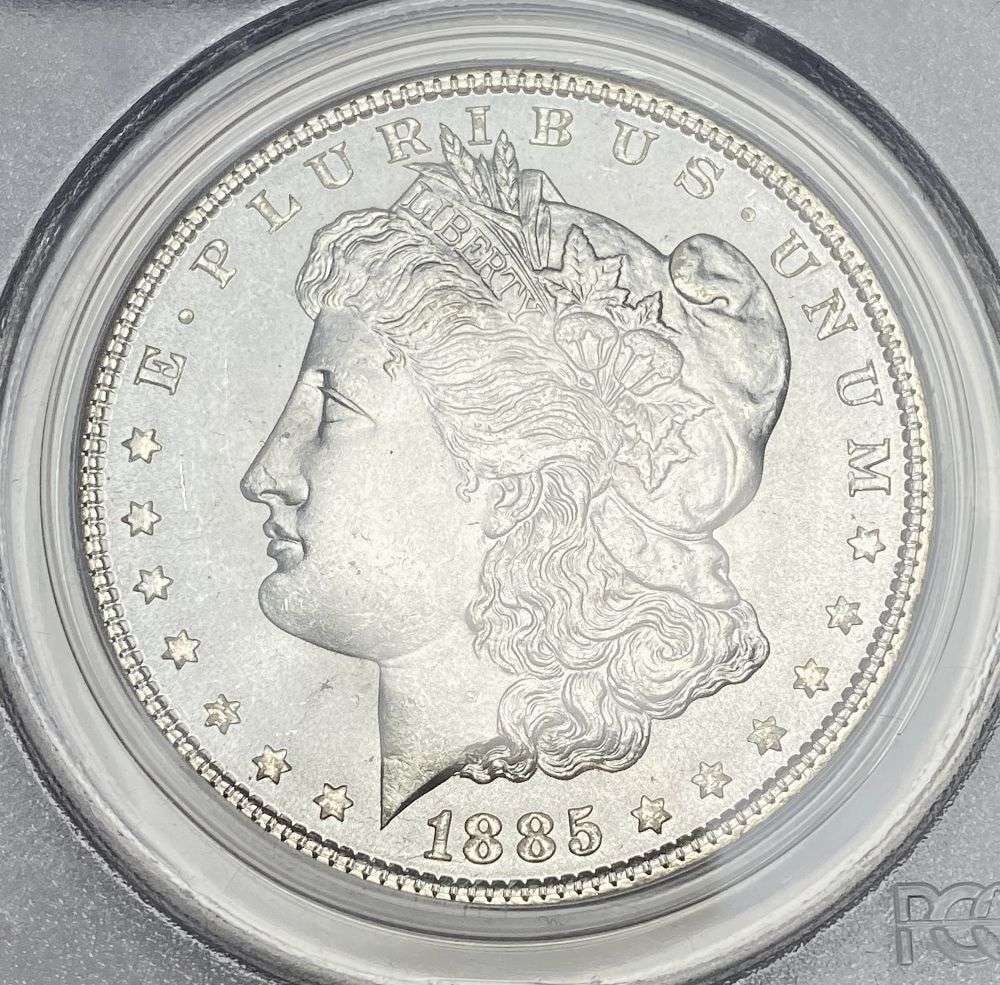 1885 Morgan Silver Dollar PCGS MS64 (1 of 4)