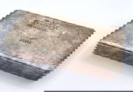 Last Minute! Vintage Engelhard 100 ozt .999 Silver Bar