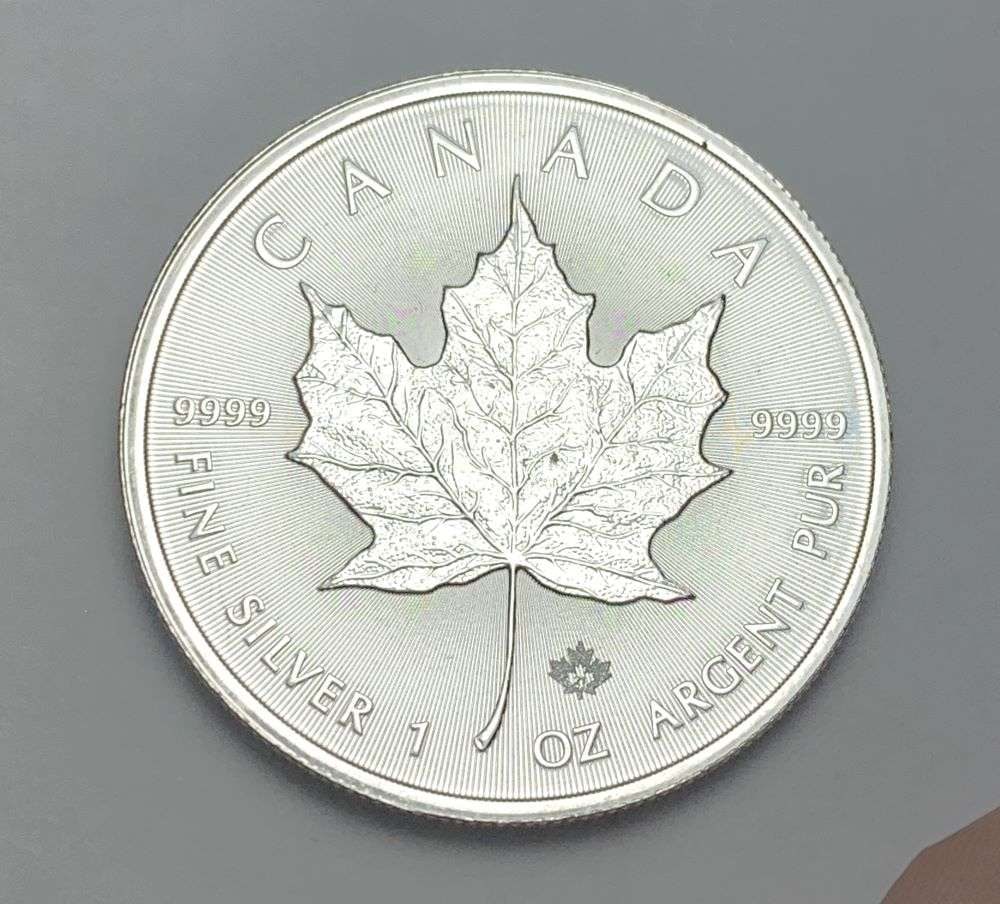 2021 Canada $5 Maple Leaf 1 ozt .9999 Silver (1 of 2)