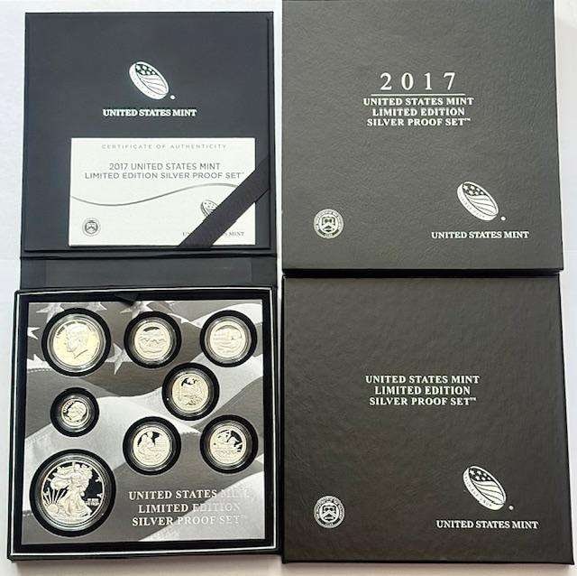 2017 U.S. Mint Limited Edition Silver Proof Set (8-coins) (1 of 6)