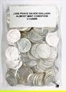 (100) Almost Mint Peace Silver Dollars