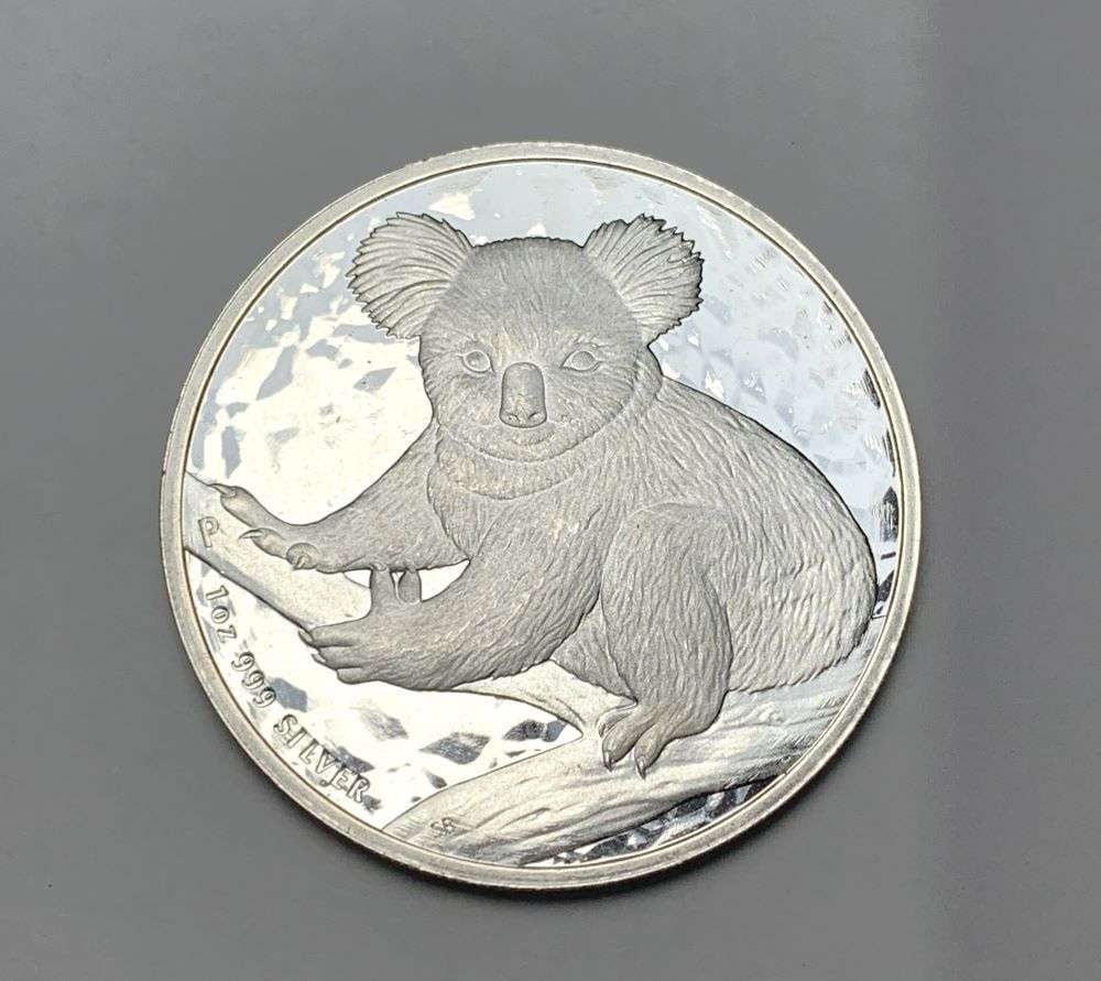 2009-P Australia Koala 1 ozt .999 Silver Dollar: Winner shall receive the exact coin shown here. (BD/B)