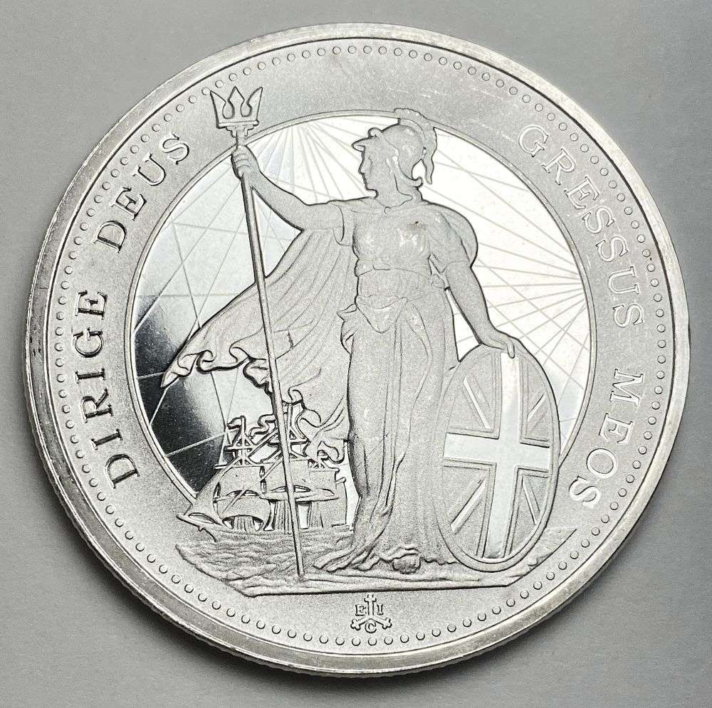 2021 St. Helena Standing Britannia 1 ozt .999 Silver: Winner shall receive (1) coin precisely resembling the one shown here. (RR/B)