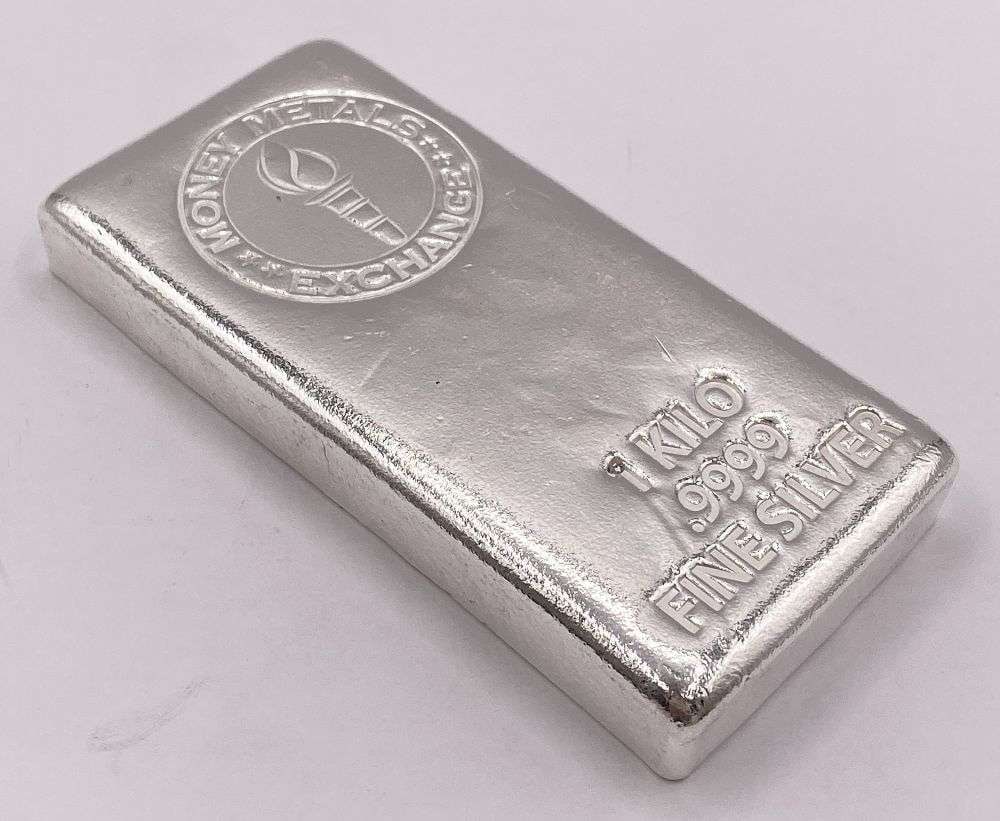 Money Metals Exchange 1 Kilo .9999 Silver Bar (1 of 5)