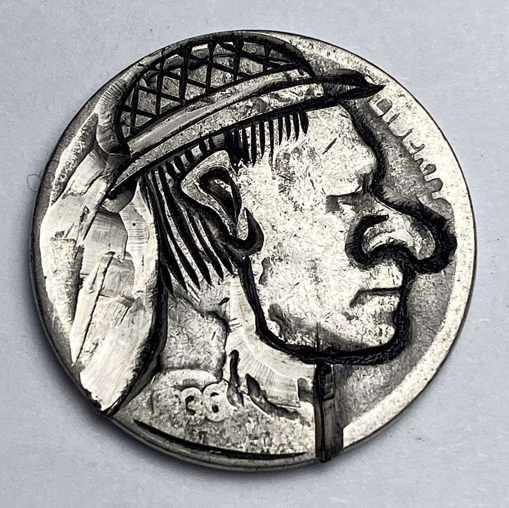 Hobo Nickel: Winner shall receive the exact coin shown here. (RR/B)