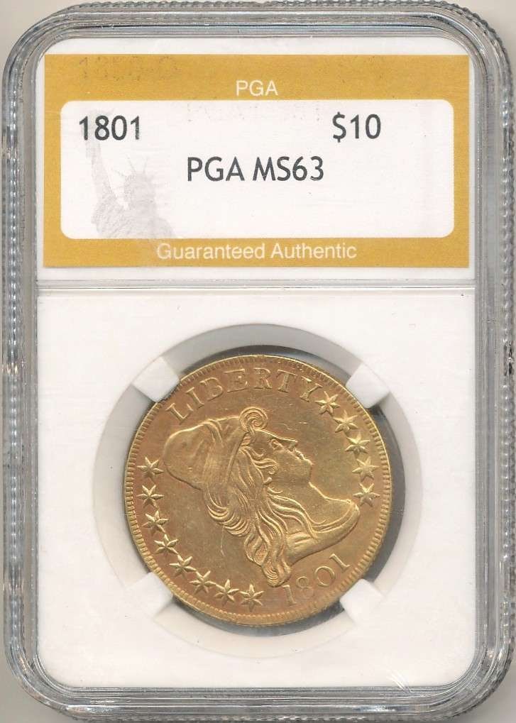 1801 Gold $10 Classic Head MS63 (1 of 8)
