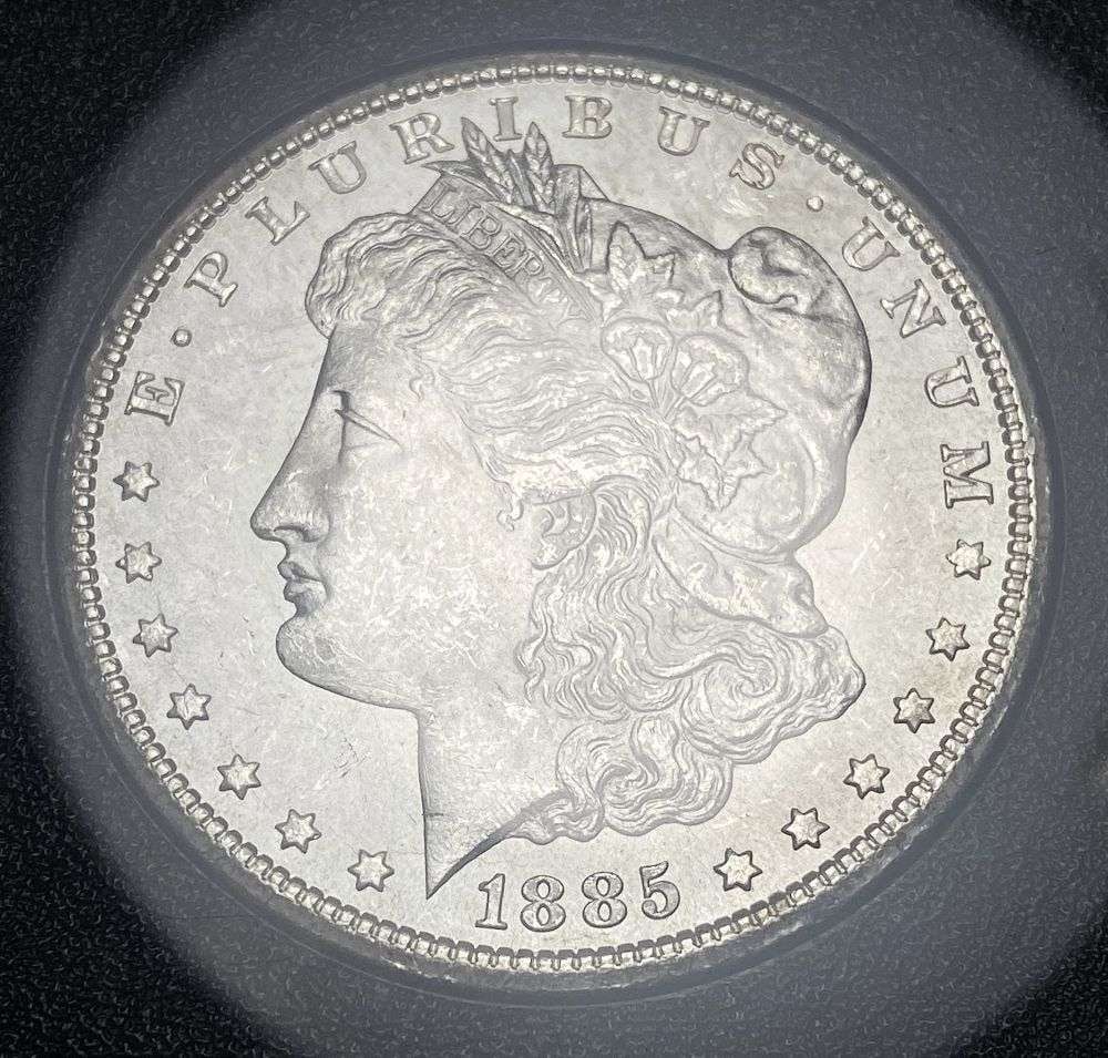 Last Minute! 1885-CC Morgan Silver Dollar MS64 GSA (1 of 4)