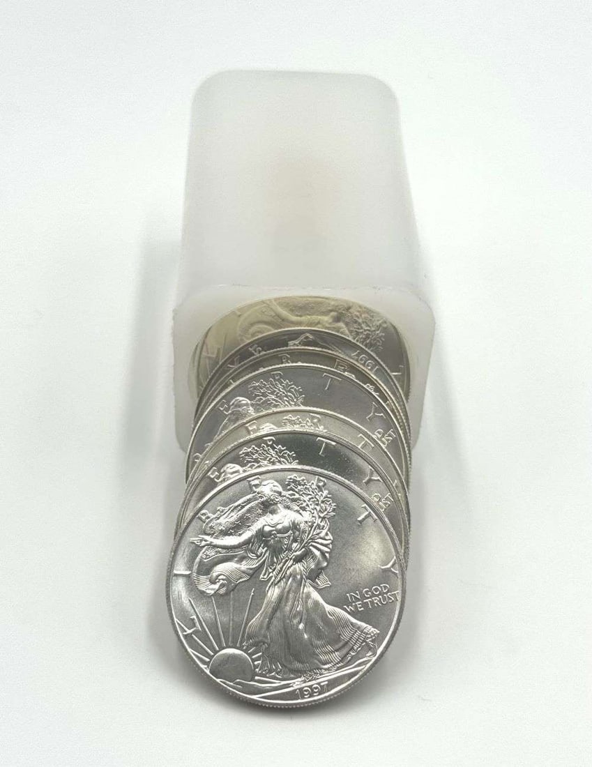 Roll (20-coins) 1997 American Silver Eagle (1 of 3)