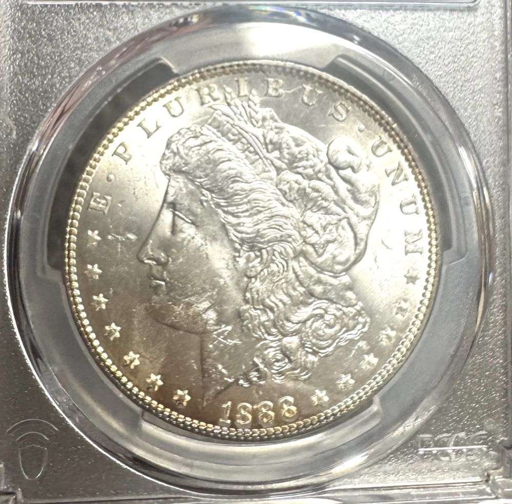 1888 Morgan Silver Dollar PCGS MS63 (1 of 4)