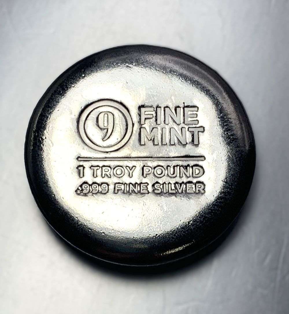 9 Fine Mint .999 Silver 1 Troy Pound (1 of 4)