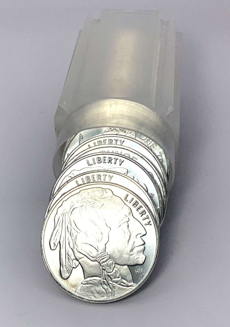 Roll (20-coins) Buffalo 1 ozt .999 Silver (1 of 3)