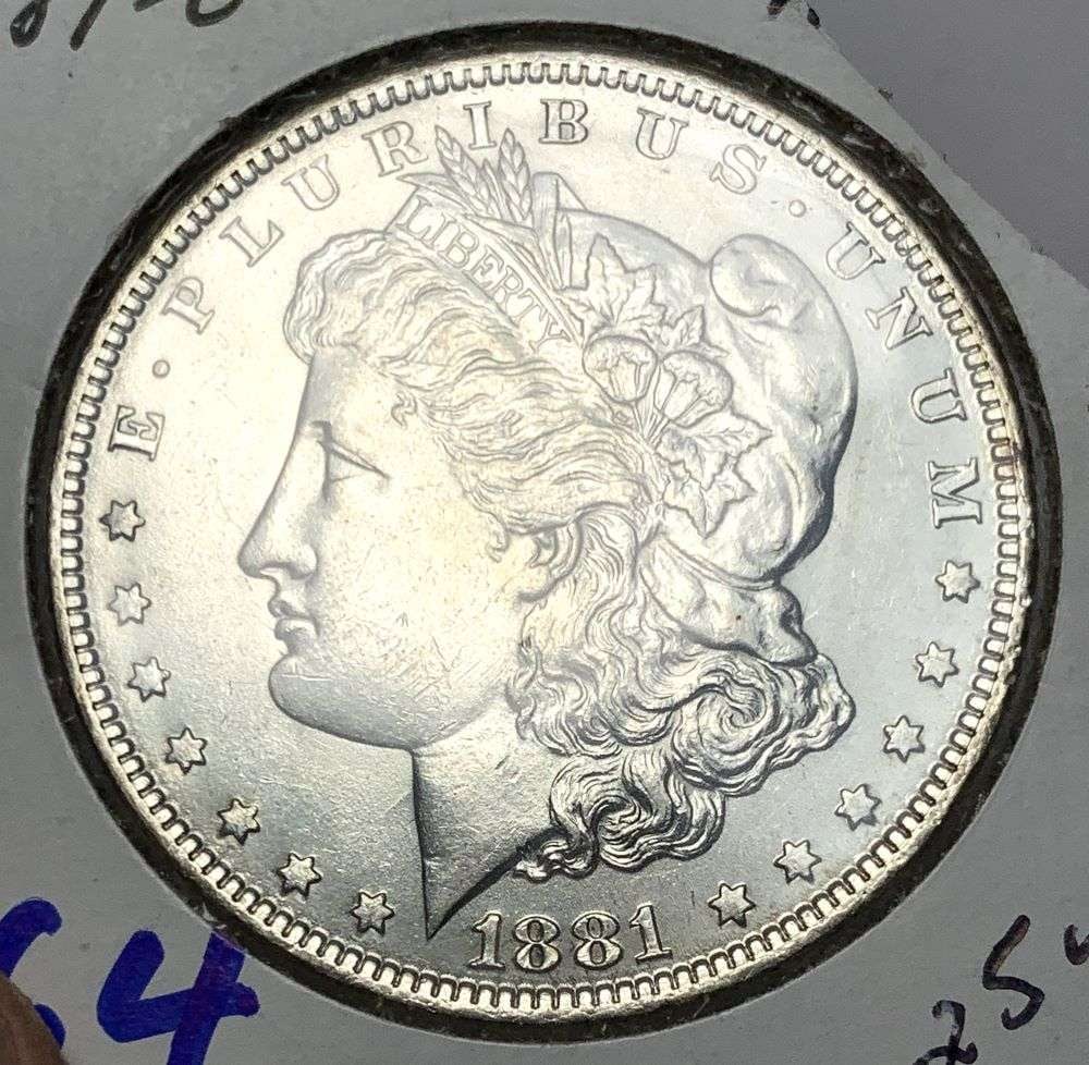 1881-O Morgan Silver Dollar MS64 (1 of 3)