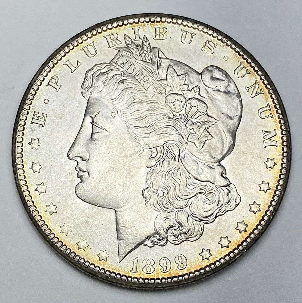 1899-O Morgan Silver Dollar Gem BU (1 of 2)
