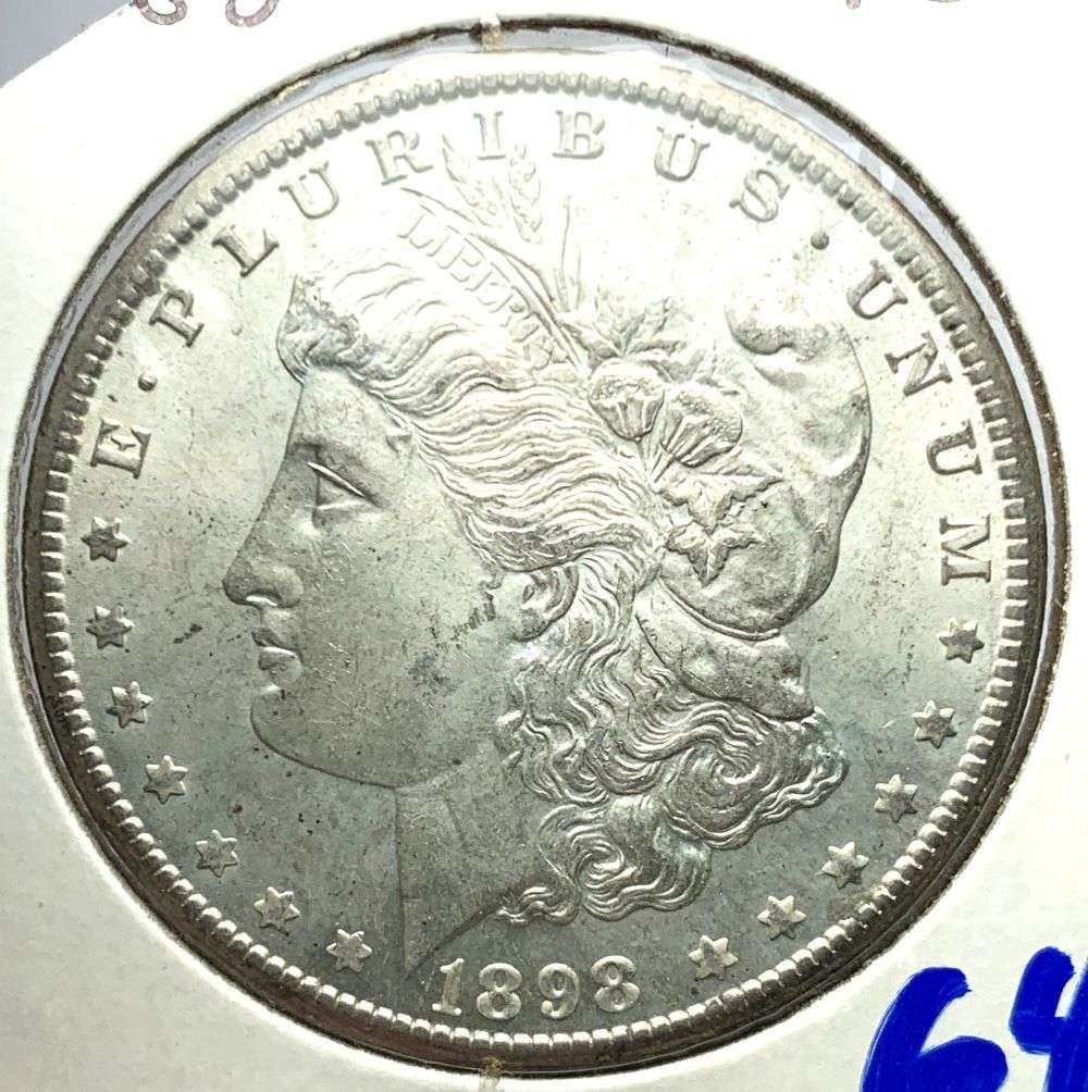 1898-O Morgan Silver Dollar MS64 (1 of 3)