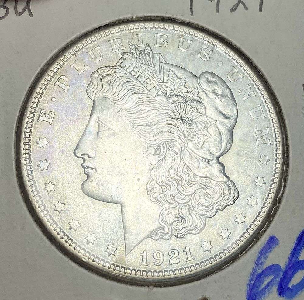 1921 Morgan Silver Dollar MS66 (1 of 3)