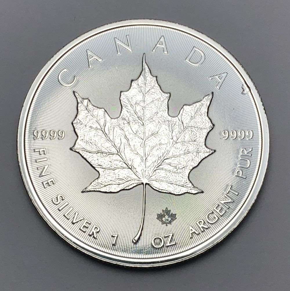 2024 Canada $5 Maple Leaf .9999 Silver 1 ozt (1 of 2)
