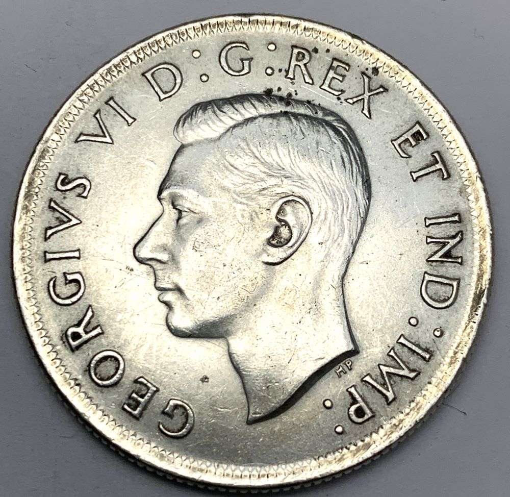 Rare Date High Grade 1937 Canadian Silver Dollar (1 of 2)