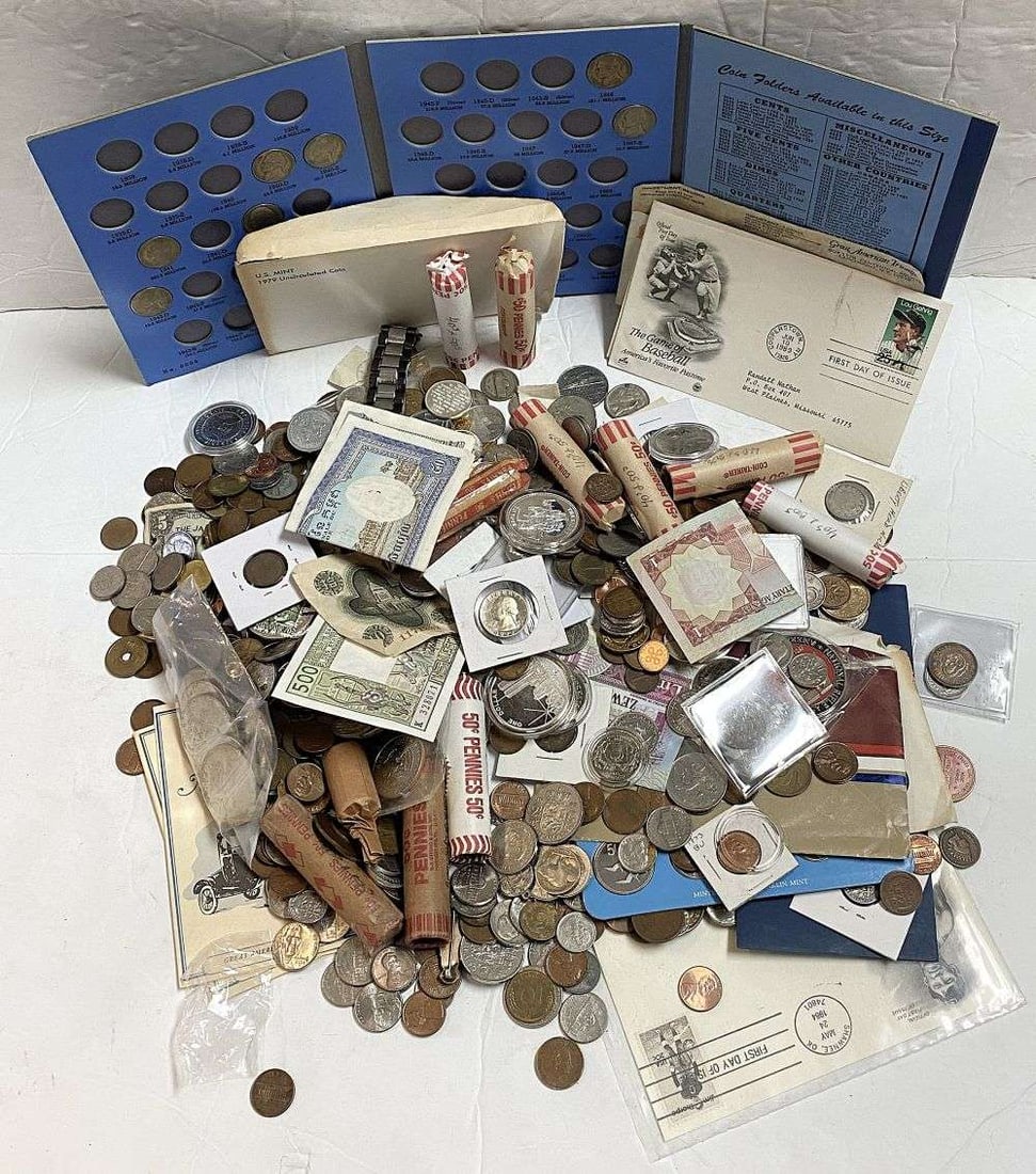 Rare? Coin Hoard Liquidation Sale 11 lbs 3.8 oz: No two junk lots are the same! There are tons of unique little treasures to be found among these pieces. ALL JUNK LOTS ARE NON-RETURNABLE. Winner of this lot will be charged a $50 flat fee for shippin