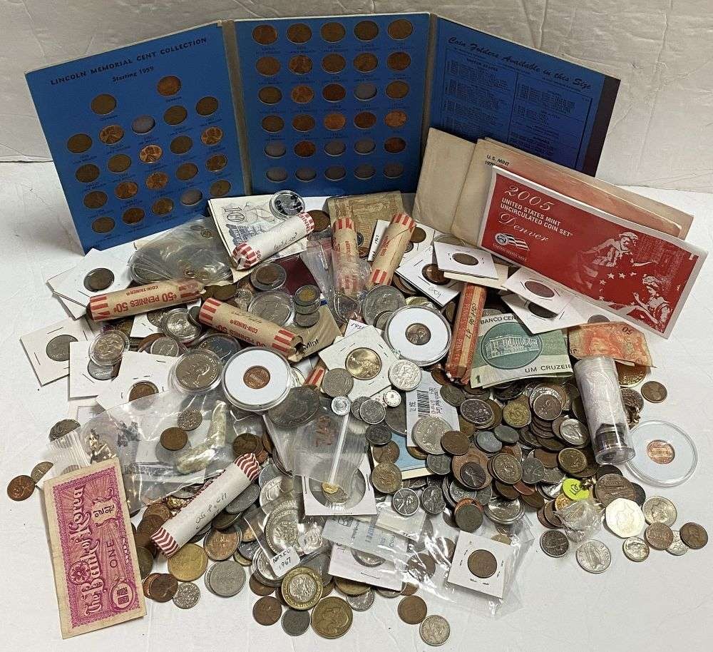 Rare? Coin Hoard Liquidation Sale 12 lbs 1.0 oz: No two junk lots are the same! There are tons of unique little treasures to be found among these pieces. ALL JUNK LOTS ARE NON-RETURNABLE. Winner of this lot will be charged a $50 flat fee for shippin
