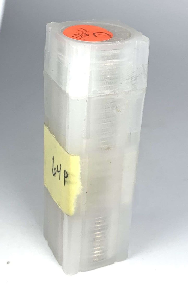 Last Minute! Roll (50-coins) 1964-P/D Mint Fresh Silver Roosevelt Dimes: We recently received a batch of rolls so fresh, we thought we would offer them as is (unopened)! We have looked up this rolls year on the PCGS price guide. If you are lucky enough to get PCGS to agree