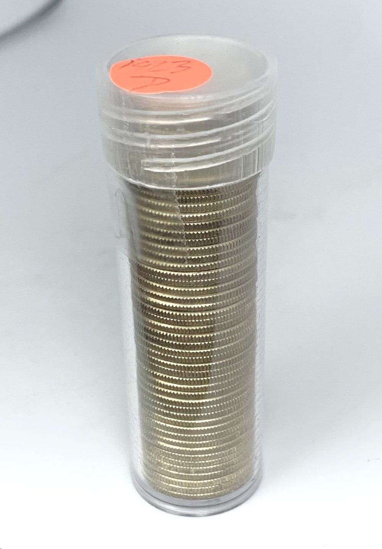 Last Minute! Roll (50-coins) 1963-D Mint Fresh Silver Roosevelt Dimes (1 of 2)