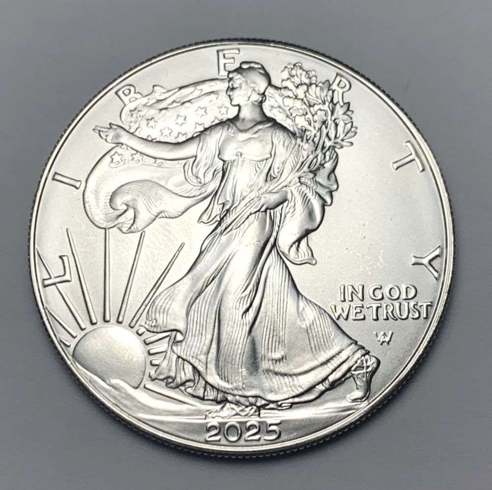 2025 American Silver Eagle: Winner shall receive the exact coin shown here. (MK/B)