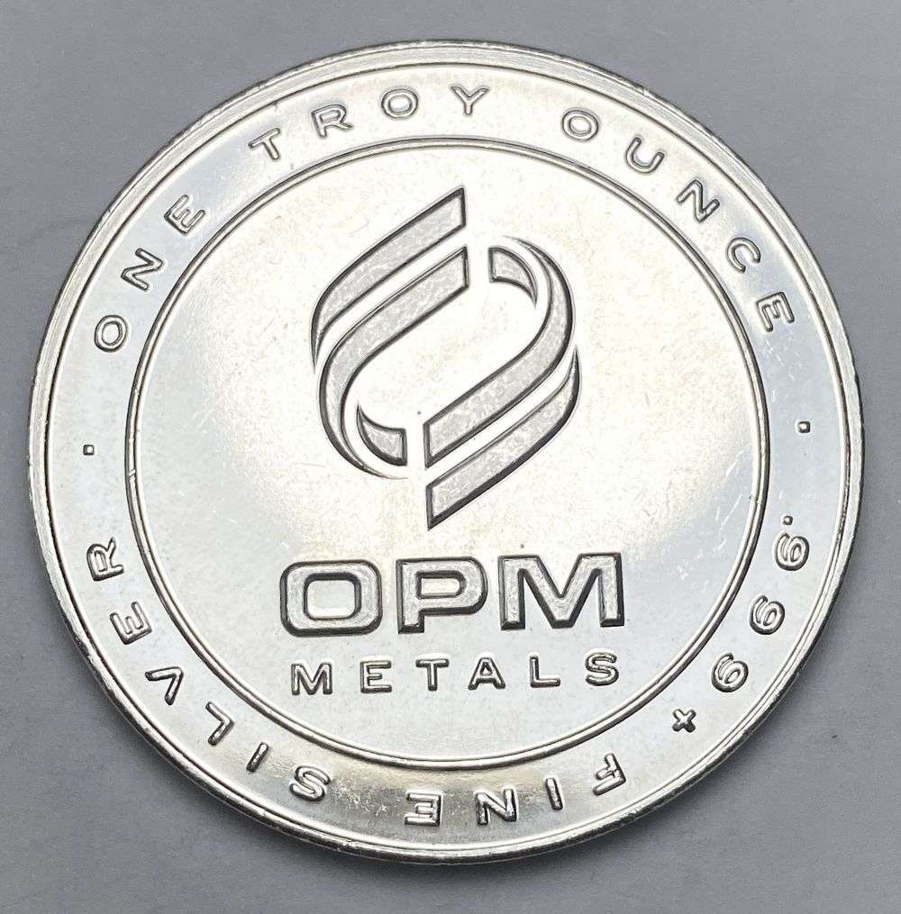 OPM Metals 1 ozt .999 Silver: Winner shall receive the exact coin shown here. (RR/B)
