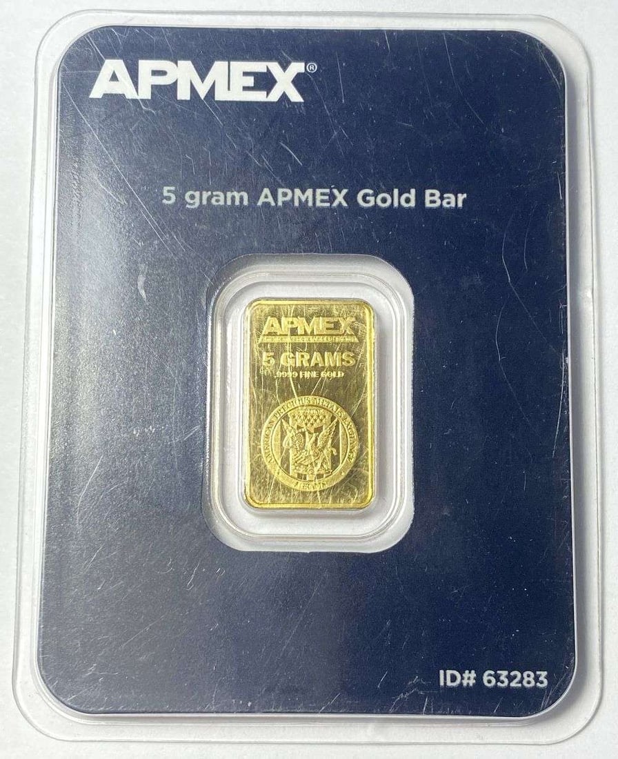 Apmex 5g .9999 Gold Bar (1 of 4)