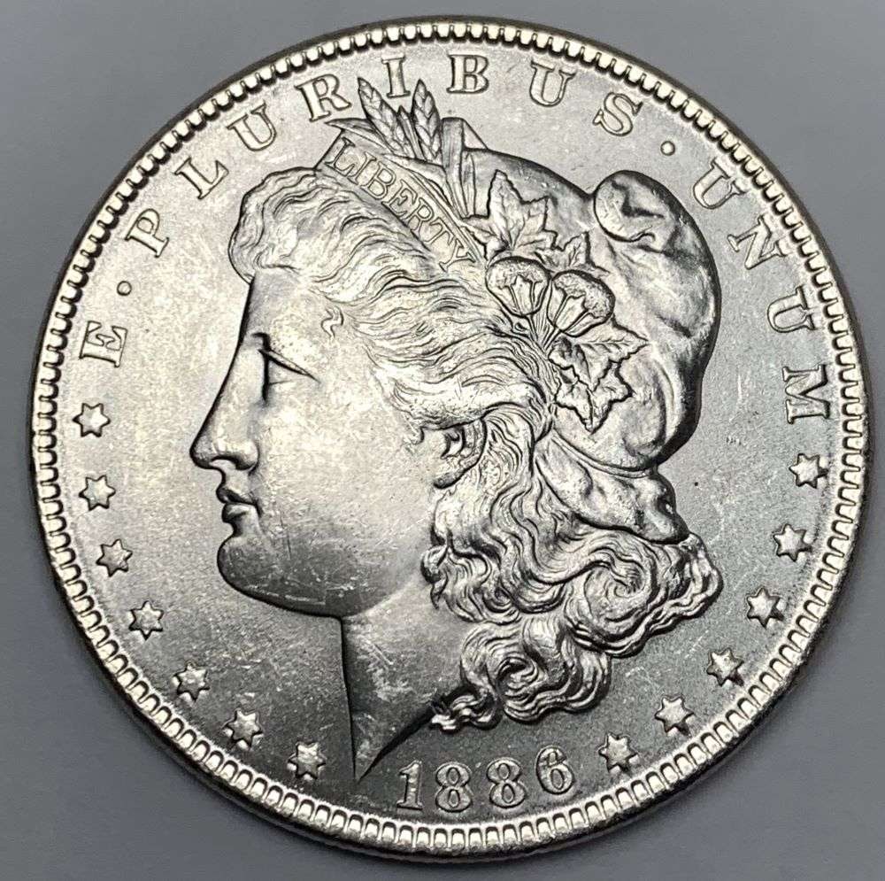 1886 Morgan Silver Dollar MS64 (1 of 2)