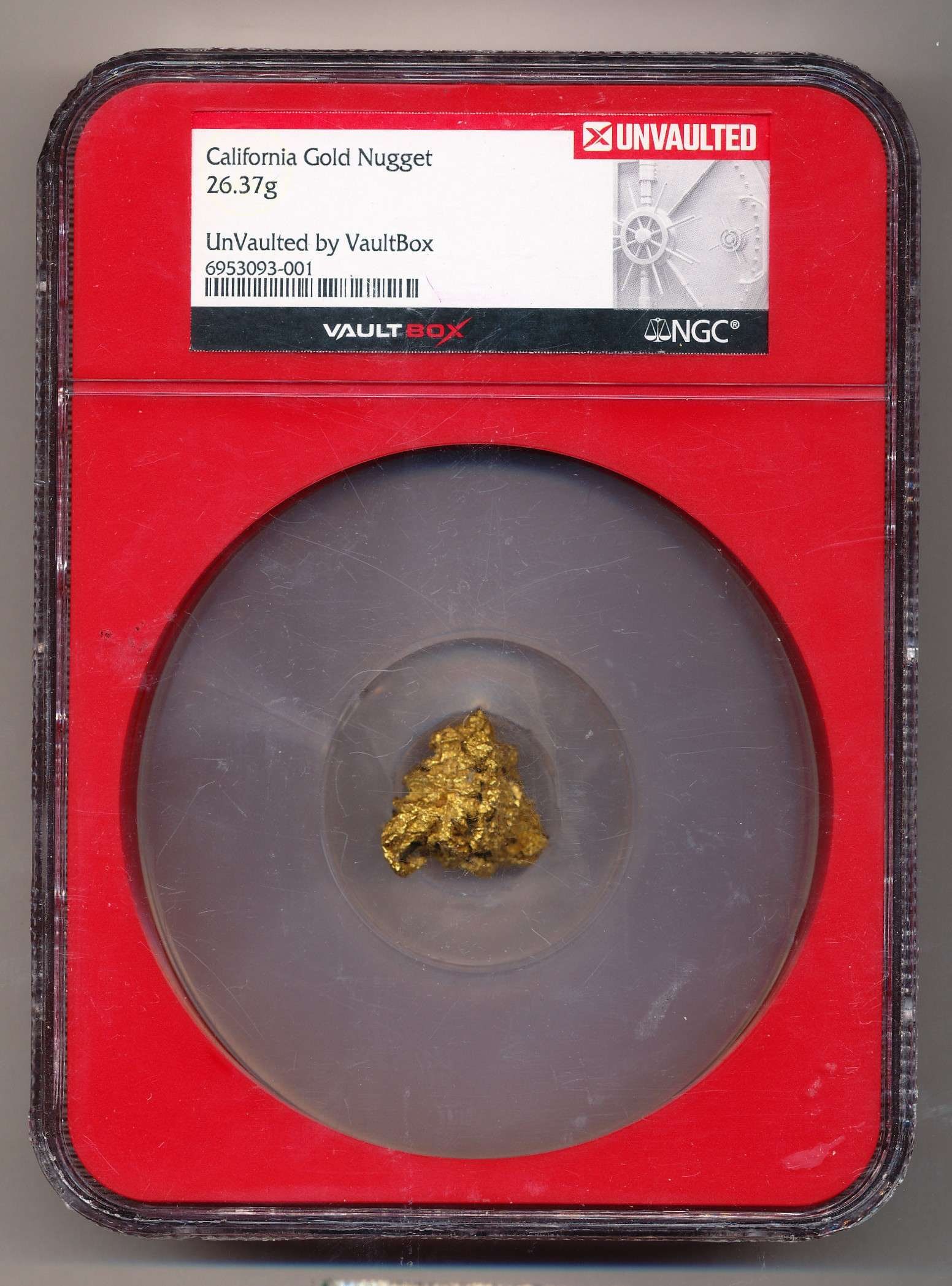 California Gold Nugget 26.37g NGC Unvaulted (1 of 8)